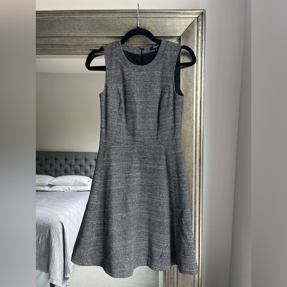Women’s plaid print work dress